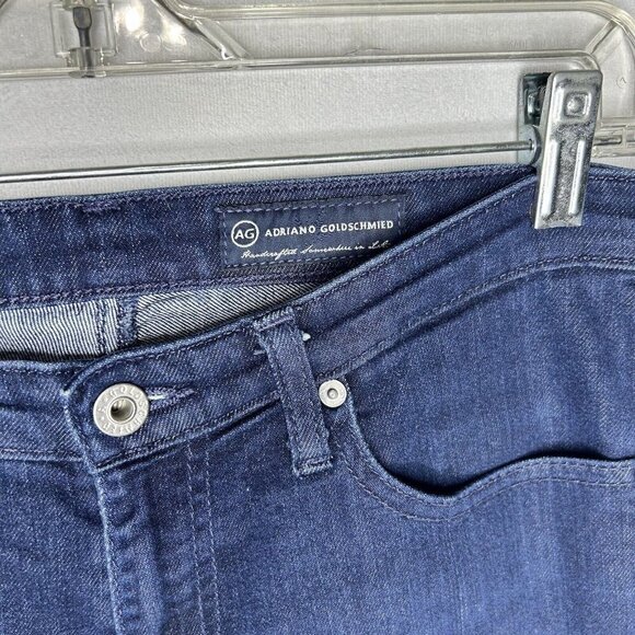 AG Adriano Goldschmied Jeans Stevie Slim Straight Low-Rise Size 29R (29x28) - Picture 4 of 9